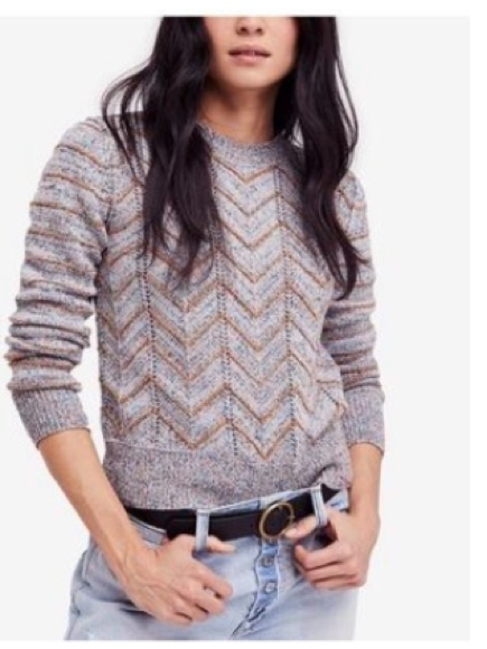 Free people crew neck sweater